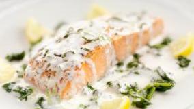 Champagne Sauce for Salmon